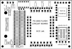 PC-3000闪存电路板电源功能